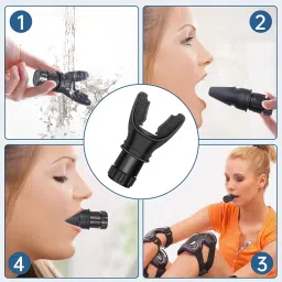 kuword Exerciser Trainer,Portable Adjustable Mouth and Muscle Trainer for Daily Fitness Training, Outdoor Exercise,Exercise Trainer.Yoga Easy to Clean and use for Normal Care & Indoor Exercise. image 3