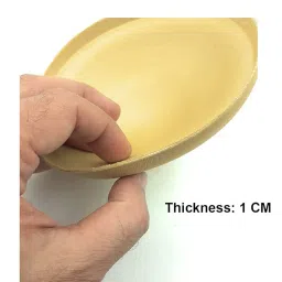 hunny- bunch HUNNY- BUNCH® 2 Pairs Premium Women's Non-Wired Round Smart Skin Cups - Bra Pads Inserts - Cotton Cups - Blouse Cups - Bra Pads (Color : Beige) (7 inch) image 1