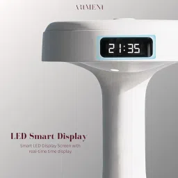 Exxelo "Experience Ultimate Relaxation with 800ml Cool Mist Humidifier | Anti-Gravity Air Humidifier | LED Clock Display | Aroma Diffuser & Night Light with 10-Year Warranty" image 3