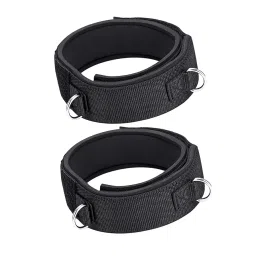 TRENDYNEST 2Pcs Thigh Straps Fitness Wrist Cuffs for Running Booty Hip Abductor Pilates | Fitness Running & Yoga | Strength Training | Home Gym Attachments image 5