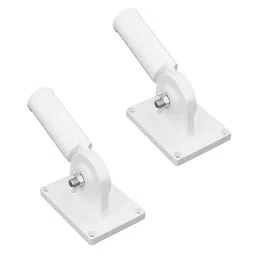 The Style Sutra 2pcs 180 Deg Adjustable Holder Bracket Metal and PVCFlag Pole w/Screws|Home & Garden | Yard, Garden & Outdoor Living | Garden Decor image 3