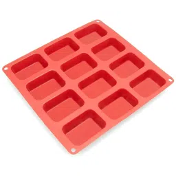 Leawall 12-Cavity Silicone Mould for Soap Making Molds for Making Handmade Soap, Chocolate, Soap Candles, Cake, Pudding, Resin Candy Muffin Bakeware Mould and Jelly ll 75 Grm soap(Multicolor) image 1