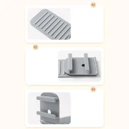 MERISHOPP 4 Pieces Bed Sheet Holder Clips Mattress Bed Sheet Corner Fasteners for Home Gray image 1