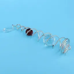 JILMAJ Unique Metal Large/Big Elegant Window Hanging Sprial Tail Decor,Wind Spinner with Glass Beads,Wind Bell Decoration for interiors Stylish Friends, Family, Kids image 2