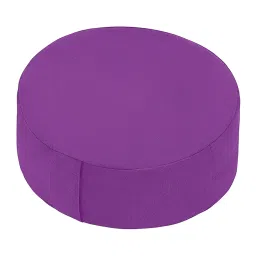 SECRET DESIRE™ Meditation Cushion with Handle Round Floor Cushion for Indoor Home Men Women Violet image 4