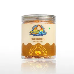 TimeOut Caramel and Cheesy Peri Peri Popcorn| Whole Flavoured Popcorn | Pet Jar | Non-GMO | No Trans-Fat | 159 gm | Pack of 2 image 1