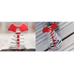 BNF® 8X Durable Tent Rope Tensioners Fishbone Deck Anchor Peg Stakes S |Sporting Goods | Outdoor Sports | Camping & Hiking | Tents & Canopies image 3