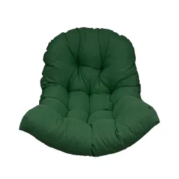 bnf® Hanging Egg Chair Back Cushion Decoration Soft Garden Pod Chair Mat 120x80cm Green | Yard, Garden & Outdoor Living | Patio & Garden Furniture | Cushions & Pads image 1
