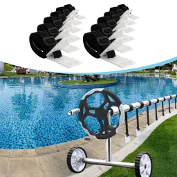 TRENDYNEST® Pool Solar Cover Reel Attachment Straps Kit Lightweight Solar Blanket Straps 12 Pieces | Home & Garden | Yard, Garden & Outdoor Living | Pools & Spas image 1