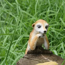 LICHTS®Meerkat Garden Animal Statue Meerkat Figurine for Home Décoration Lawn Patio Style A|Home & Garden | Yard, Garden & Outdoor Living | Garden Décor| Statues & Lawn Ornaments image 2