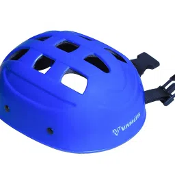 Vamos Cycling and Skating Sports Helmet for Kids Boys and Girls of Age 6-15 Years with Adjustable Straps (Matte Blue) image 3