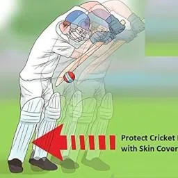 Raizex Cricket Batting Pads Covers, Leg Guards Clads, Outer Skin Pad Cover for Protection from Ball Scratches and dust in Blue Army Print image 5