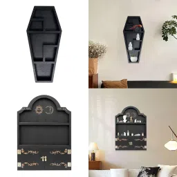 TRENDYNEST® Wood Display Shelf Storage Holder Decorative Holder for Nursery Bedroom Home Coffin | Home & Garden | Furniture | Bookcases image 4