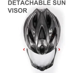 FABSPORTS Light Weight Bicycle/Bike Helmet with Flexible Padding for Kids and Adults, Adjustable Size, for Road & Mountain Cycling/Skating (Orange) image 5
