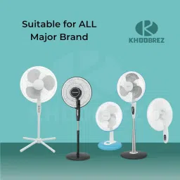 Kids Finger Protector Fan Cover F Table Fan Safety Cover with Dustproof Mesh Washable Free Size N-FDC-B1(Black) image 1