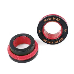 MERISHOPP 2X Barbell Clips Collars Easy Installation Weight Clamp for Home Workout Gym Red image 3