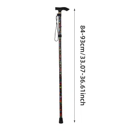 SAZ DEKOR Foldable Trekking Pole Elderly Portable Men Walking Pole Outdoor Backpacking Style B image 2