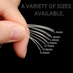 Elastic Wire for Bracelets & Jewelry - 0.8 mm Crystal Tec Clear Stretch Cord image 3