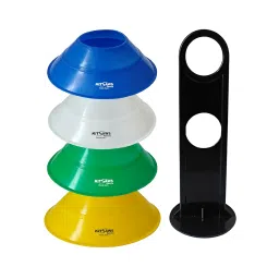 KITSAWS Sports Mini Saucer Cones Set of 100 with Stand for Agility Training, Football image 3