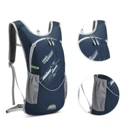 TRENDYNEST 7L Hydration Backpack Reflective 0 Jogging Cycling Rucksack Dark Blue | Hydration Packs | Hiking Backpacks | 0 & Hiking image 1