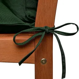 H B MSALA (DEVICE) Outside Benches Cotton Filled Cushion With Backrest, Thicken Swing Cushions 2/3 Seater Replacement, Porch Swing Cushions Outdoor (40 X 40 Inch, Dark Green) image 4