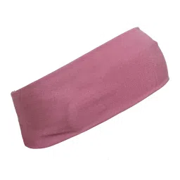 BISMAADH Headband for Women, Versatile Solid Headband Hair Wrap Multi-Style Casual Sports Headwear, Stretchy Breathable Moisture Wicking Microfiber Head Wrap for Workout, Running, Yoga image 2