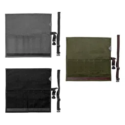 SAZ DEKOR Tent Stakes Bag Waterproof Tent Pole Pegs Bag for Traveling Picnic Gardening Gray image 2