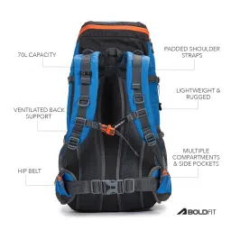 boldfit Rucksack Bag Travel Backpack for Men & Women image 3