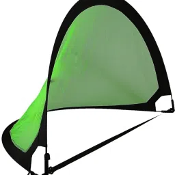 MRT Sports Sports Quick Setup Easy Folding Storage Sports Pop-up Net Soccer Goal Post for Kids with Free Carry Bag (Small) image 1