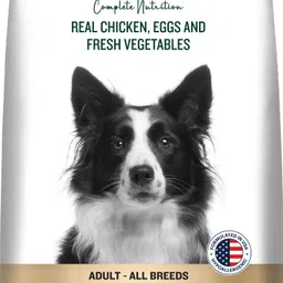 siganture Grain Zero Vegtable, Egg And Real Chicken 3 kg Dry Adult Dog Food image 1