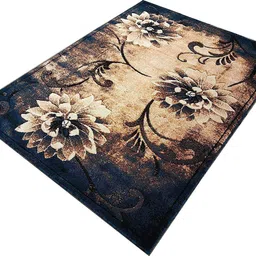 r carpets Brown Silk Carpet image 2