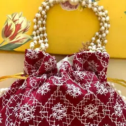 banithani Women Maroon Potli image 4