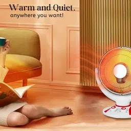 vespa 14 inch Sun Heater Household Electric Heating Element Power-saving Fast-heating Fan Room Heater image 2