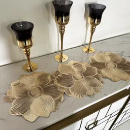 lavichitra Gold 91 cm Table Runner image 2