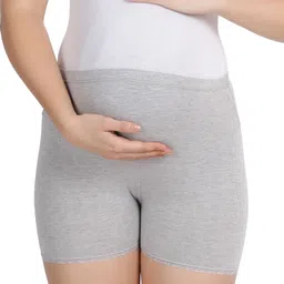 envie Solid Women Grey High Waist Shorts image 5