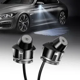 fabtec Fancy Wings LED Car Logo Light, Mirror Angel Wings Lights, Wing Shadow Light Car Fancy Lights-picture-10