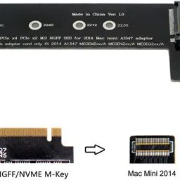 Tobo M.2 NGFF M-Key NVME SSD Convertor Card Adapter NGFF SSD Adapter 2.5 inch M.2 NGFF NVMe PCIe x4 SSD image 2