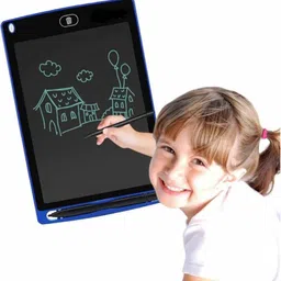 sellrider 1 Compartments Plastic POR-880 Portable Ruff Pad 4.4" LCD Writing Pad (Blue) image 3
