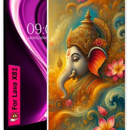 Lava X81 Silicon Back Cover image 1
