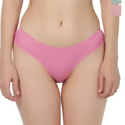 Liigne Pack Of 3 Cotton Mid-Rise Basic Briefs VCPC1913-XS-image-97