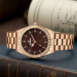 WROGN Men Dial & Bracelet Style Straps Analogue Watch HOBWRG0498-BR-picture-12