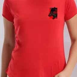 TRENDSATTIRE Graphic Printed Round Neck Short Sleeves Regular Fit T-Shirt image 5