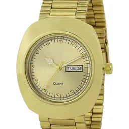 FROZIL Men Dial & Stainless Steel Bracelet Style Straps Analogue Watch M12-Full Gold-picture-18