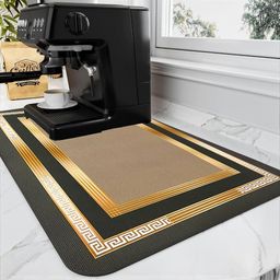 IVAZA Unisex Gold Floor Mats & Dhurries-picture-32