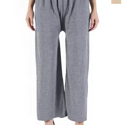 SRISARAS Women Pack Of 2 Mid-Rise Cotton Parallel Trousers-image-86