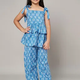 FABRIC FITOOR Printed Top With Trouser Clothing Set-picture-14