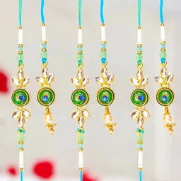 MISHAV Unisex Pack Of 3 Rakhi image 1