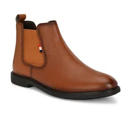 knoos Men Textured Slip On Chelsea Boots image 3
