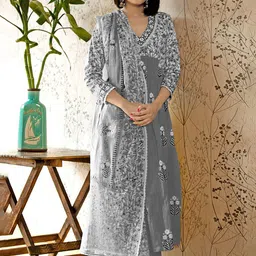 Anni Designer Women Floral Printed Regular Kurta with Palazzos & With Dupatta-picture-20