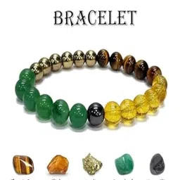 sindurri creations Money Magnet Bracelet Pyrite, Citrine, Hematite,Financial Success,Good Luck Unisex-Adult image 5